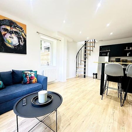 Jungle Appartement Avec Terrasse Laon Exterior foto